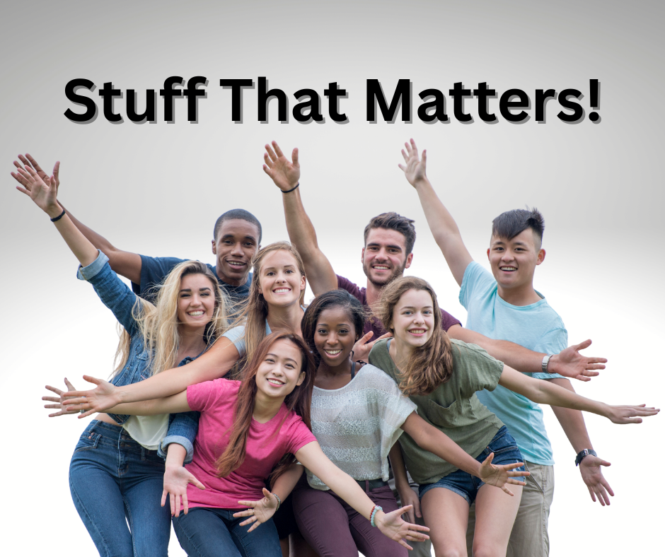 talking about stuff that matters age 25 to 45