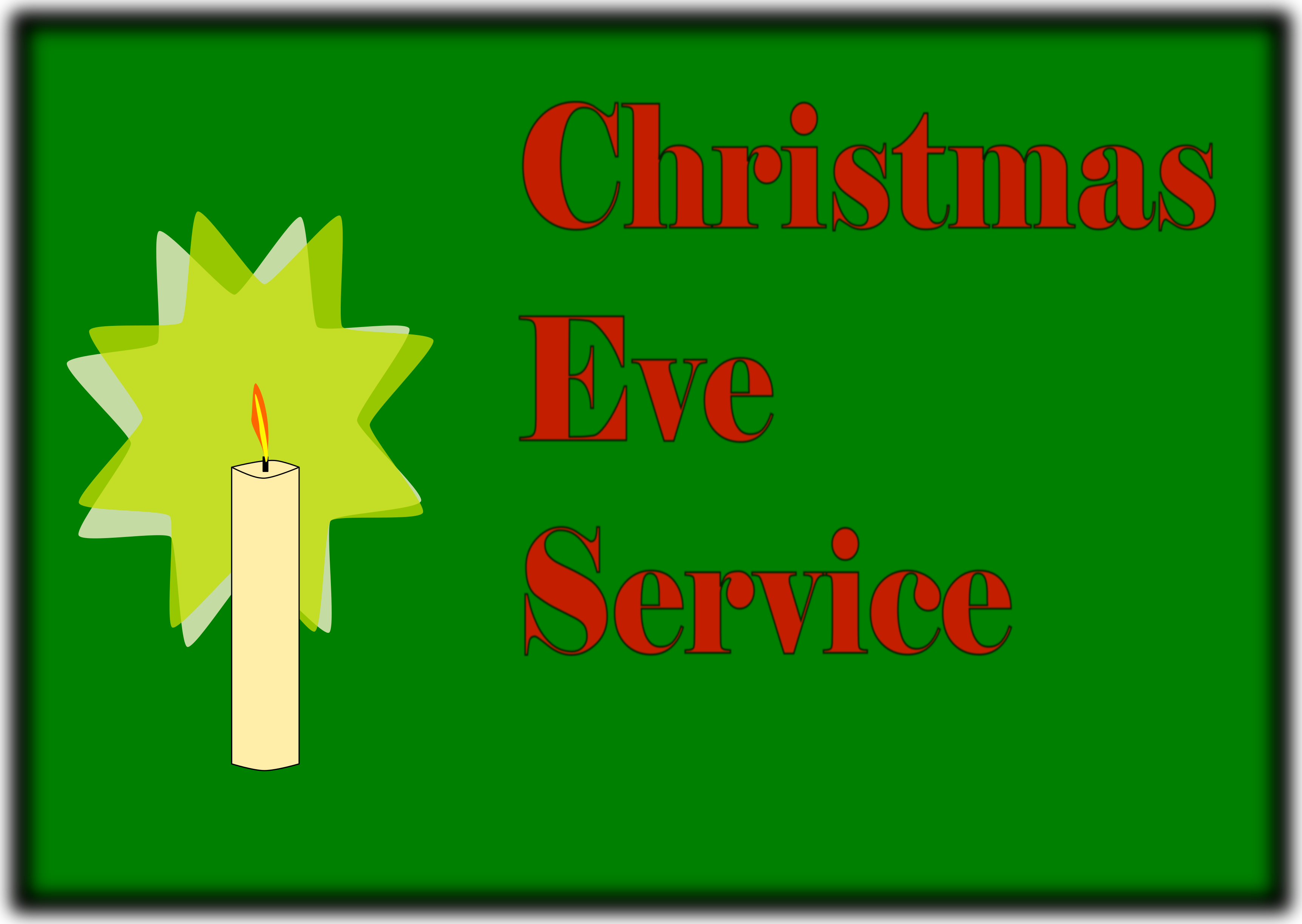 Christmas Eve Service